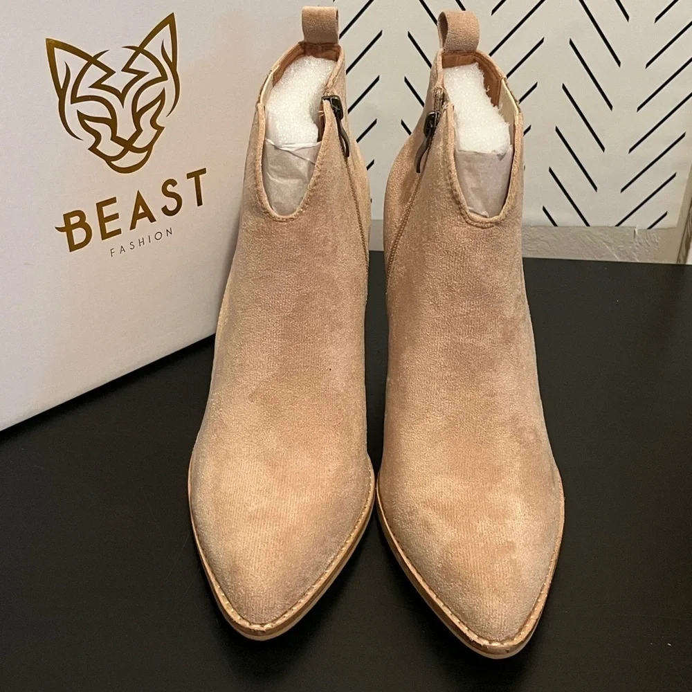 Beast Fashion, Jackie Ankle Boots NWT